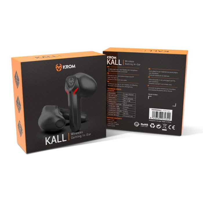 Krom Kall Auriculares In-Ear Wireless